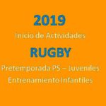 Actividades Rugby 2019